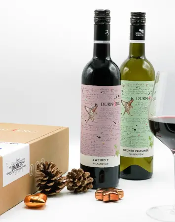 Durnberg Falkenstein GV & Zweigelt in cadeaupakket