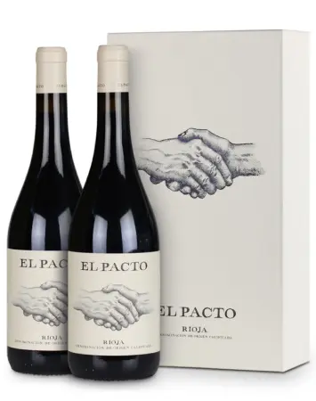 El Pacto Rioja Crianza cadeaupakket 2 flessen
